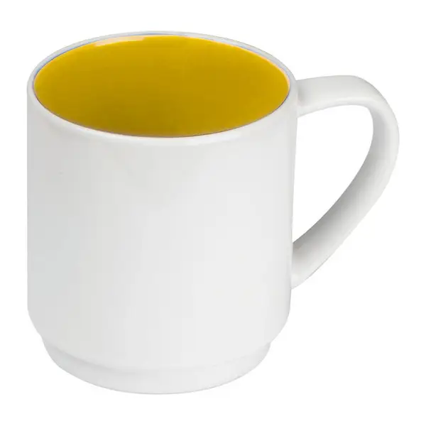 Kerámia bögre, színes belsővel, 300 ml