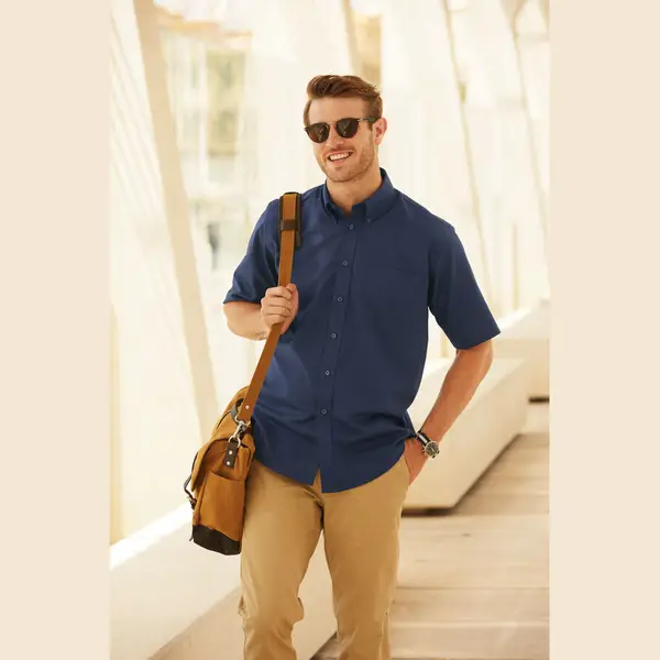 Short Sleeve Oxford Shirt