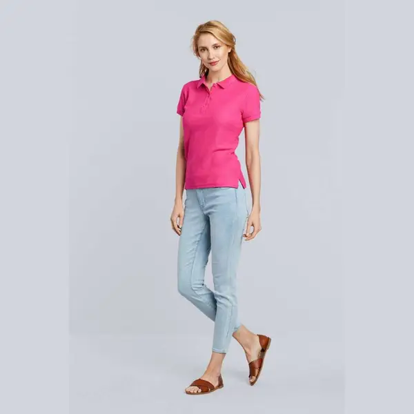 Premium Cotton Ladies' Double Piqué Polo