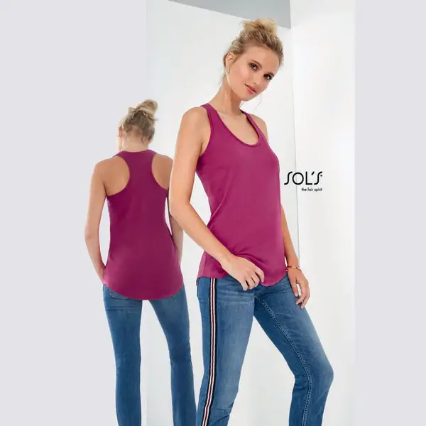 Sol'S Moka - Női Racerback Trikó