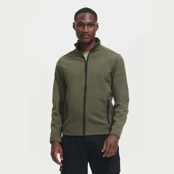 Race Men Softshell Zip Jacket