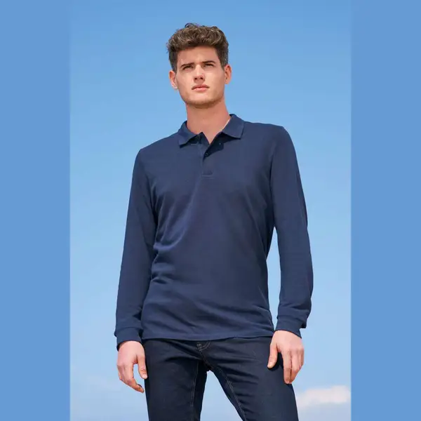 Perfect Lsl Men - Long-Sleeve Piqué Polo Shirt