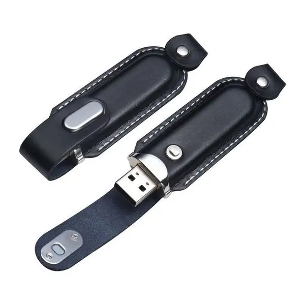 Pendrive bőr tokban, 8GB készletről