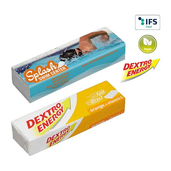 Szőlőcukor narancs ízben + C vitaminnal