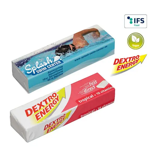 Szőlőcukor trópusi gyümölcs ízben + 10 vitaminnal