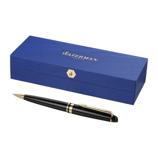 Ball Pen Expert, Solid Black, Gold
