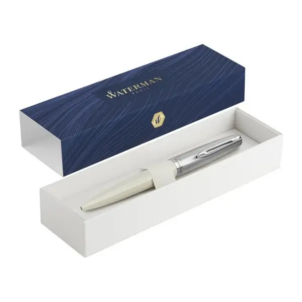 Gulôčkova pen, ivory White