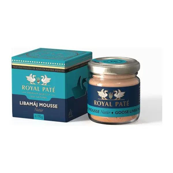 Libamáj mousse, natúr, 70 gr.