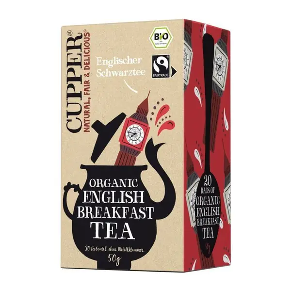 Cupper bio English breakfast tea 50 g.