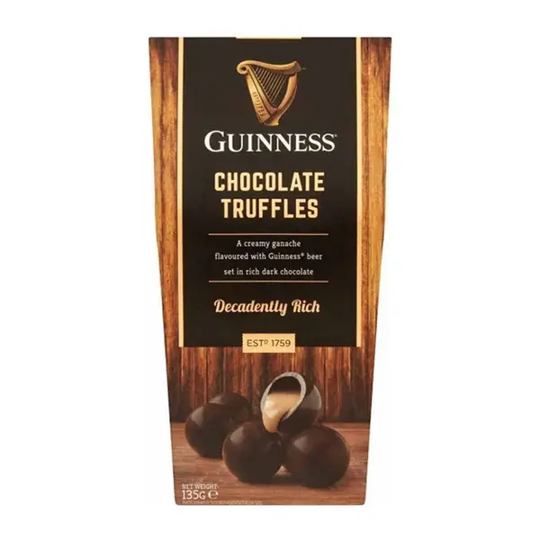 Guinness sörös trüffel krémmel töltött csokoládé