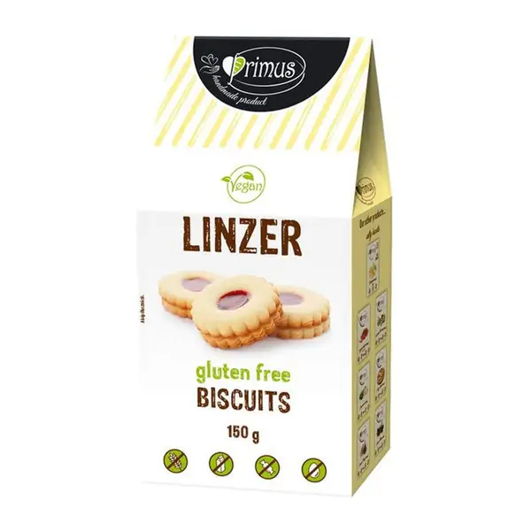 Gluténmentes linzer, 150 g