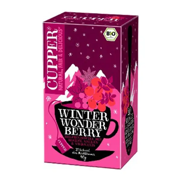 Cupper winter wonder berry, téli csodabogyós tea